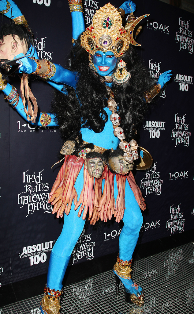 Heidi Klum, Controversial Halloween Costumes